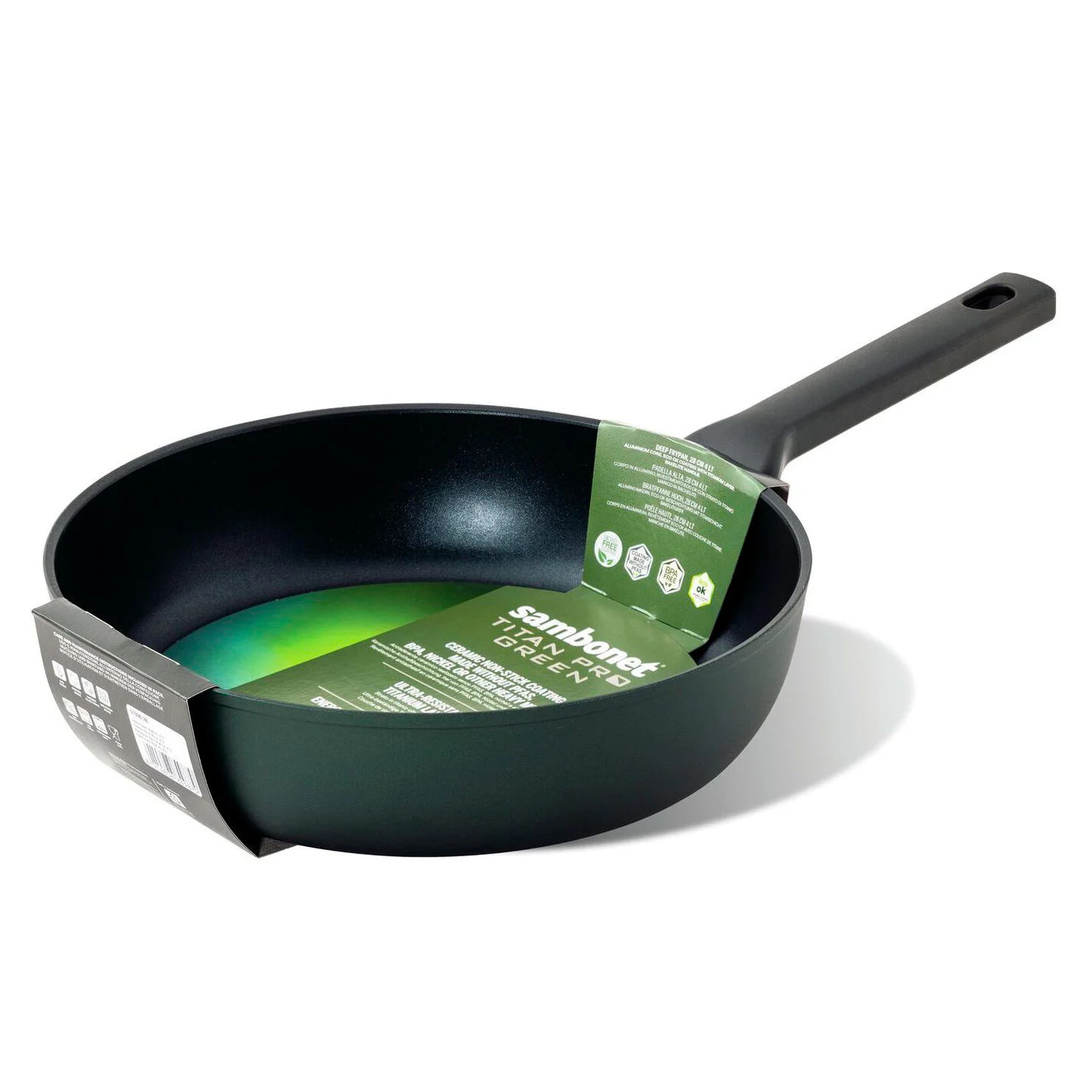 Sambonet Titan Pro Green Сковорода 28 см