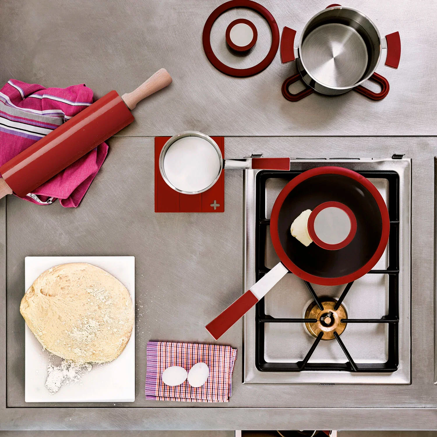 Sambonet 12 O'Clock Набор посуды, 11 предметов