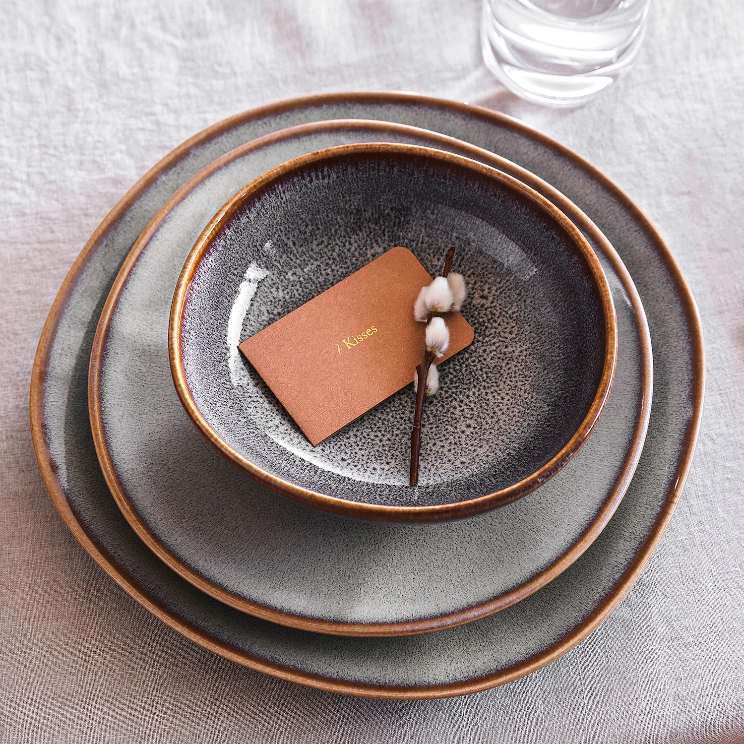 Lave Beige Плоская тарелка 28 см