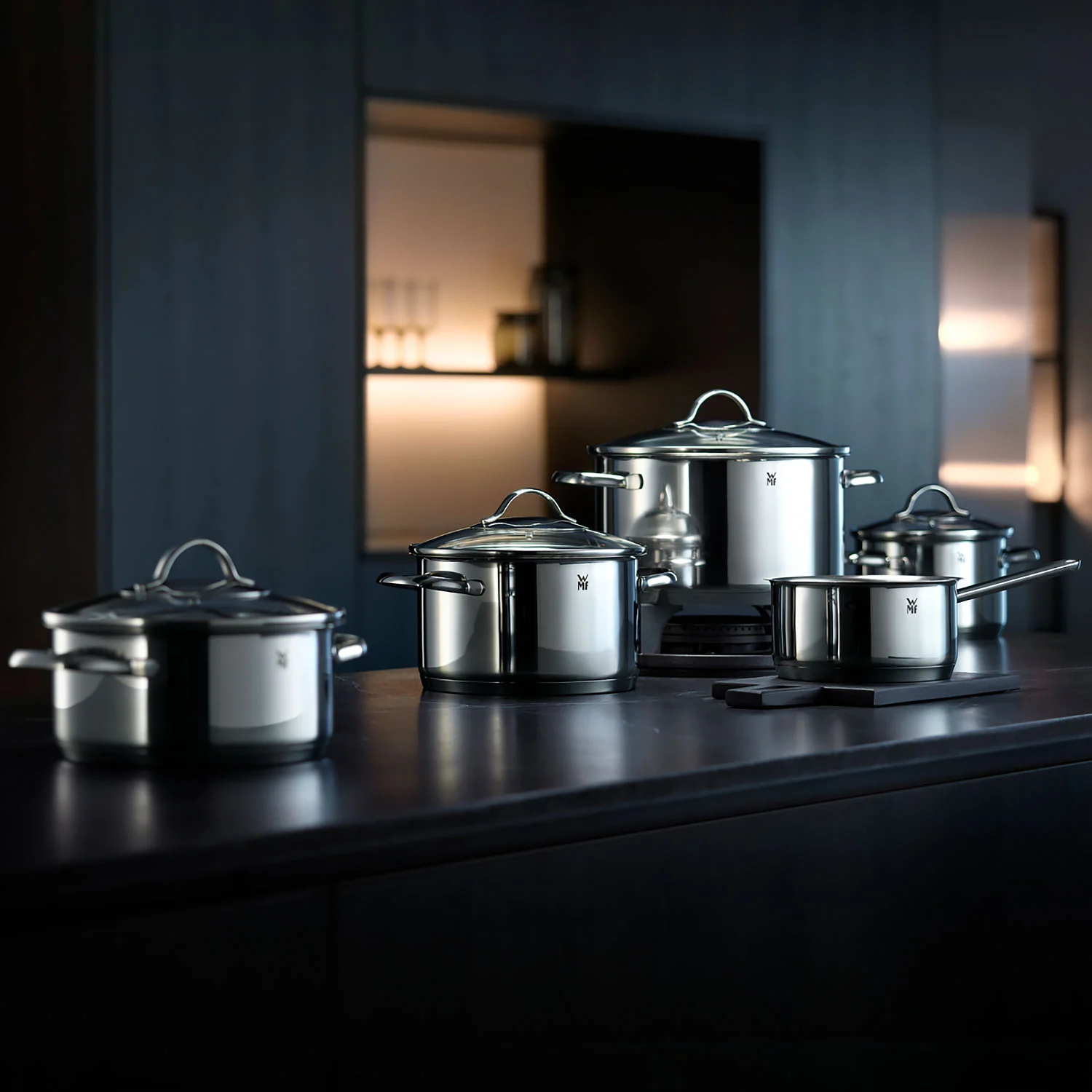 WMF Provence Plus Набор кастрюль, 5 предметов