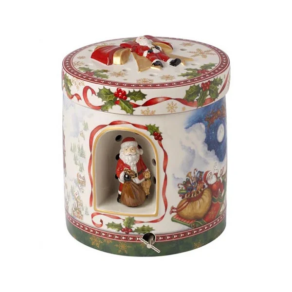 Christmas Toy's Музыкальная Шкатулка Полет Санты