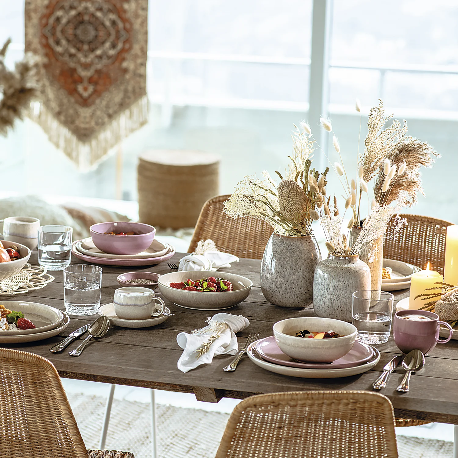 Mademoiselle Набор столовых приборов на 12 персон, 68 предметов