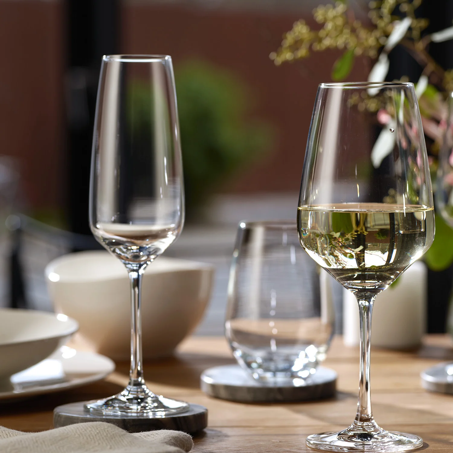 Voice Basic Glass Набор бокалов для шампанского 360 мл, 4 шт