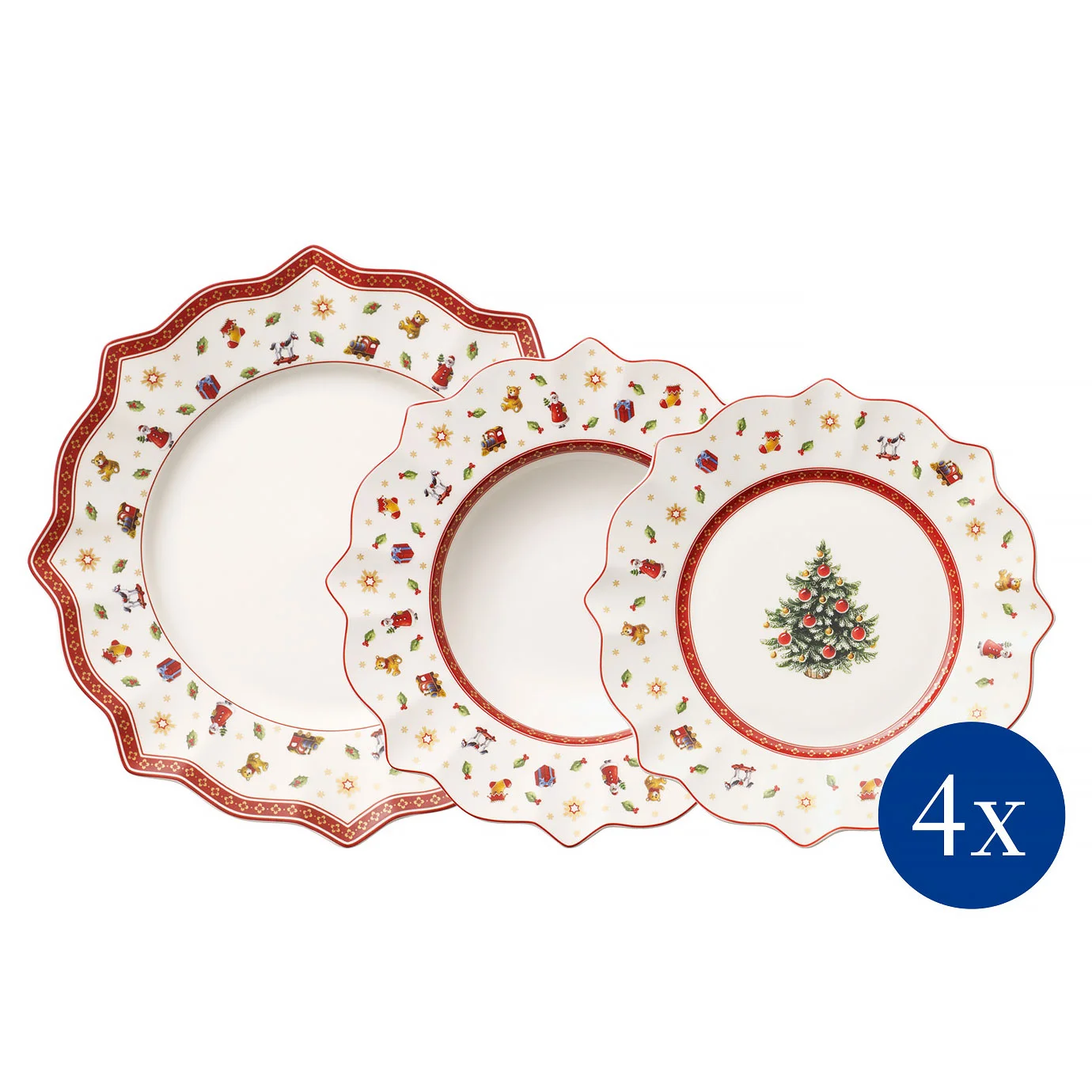 Toy's Delight Набор тарелок, 12 шт.