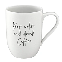 Statement Кружка "Keep calm and Drink Coffee" ("Сохраняйте спокойствие и пейте кофе") 340 мл