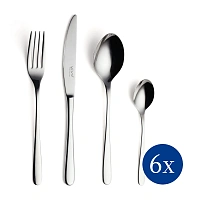 New Fresh Basic Cutlery Набор столовых приборов на 6 персон, 24 предмета