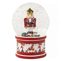 Christmas Toy's Снежный шар большой "Щелкунчик" 17 см