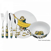 WMF Детский набор посуды Minions, 6 предметов